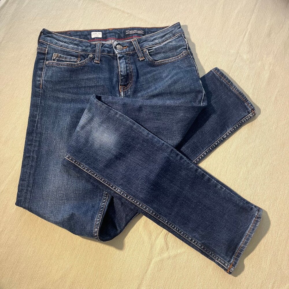 Tommy Hilfiger Rome RW Straight Fit Jeans – Y2K 2016 – Classic Denim – Women's